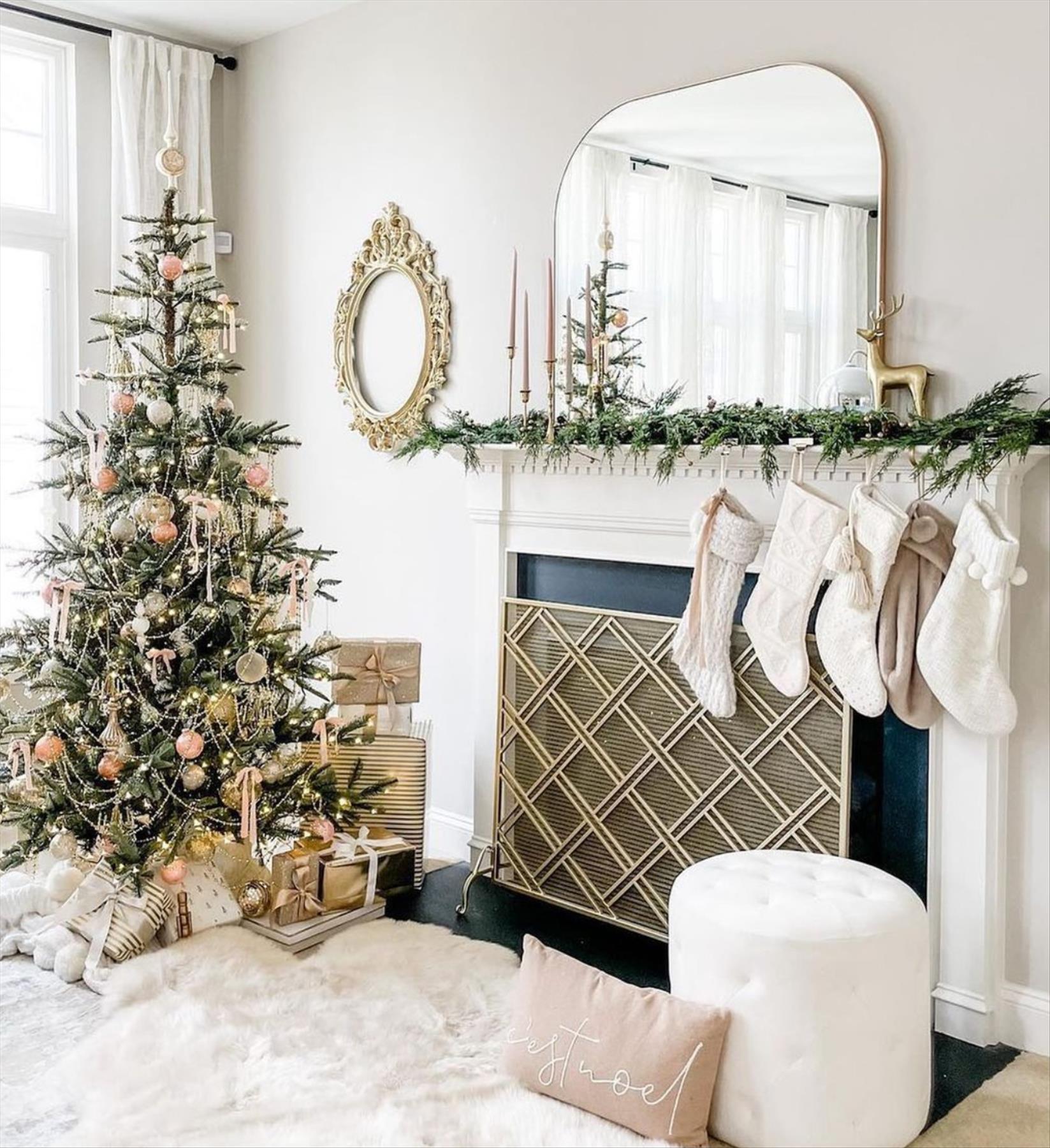 Awesome Christmas decor ideas 2021 trends for Holiday home