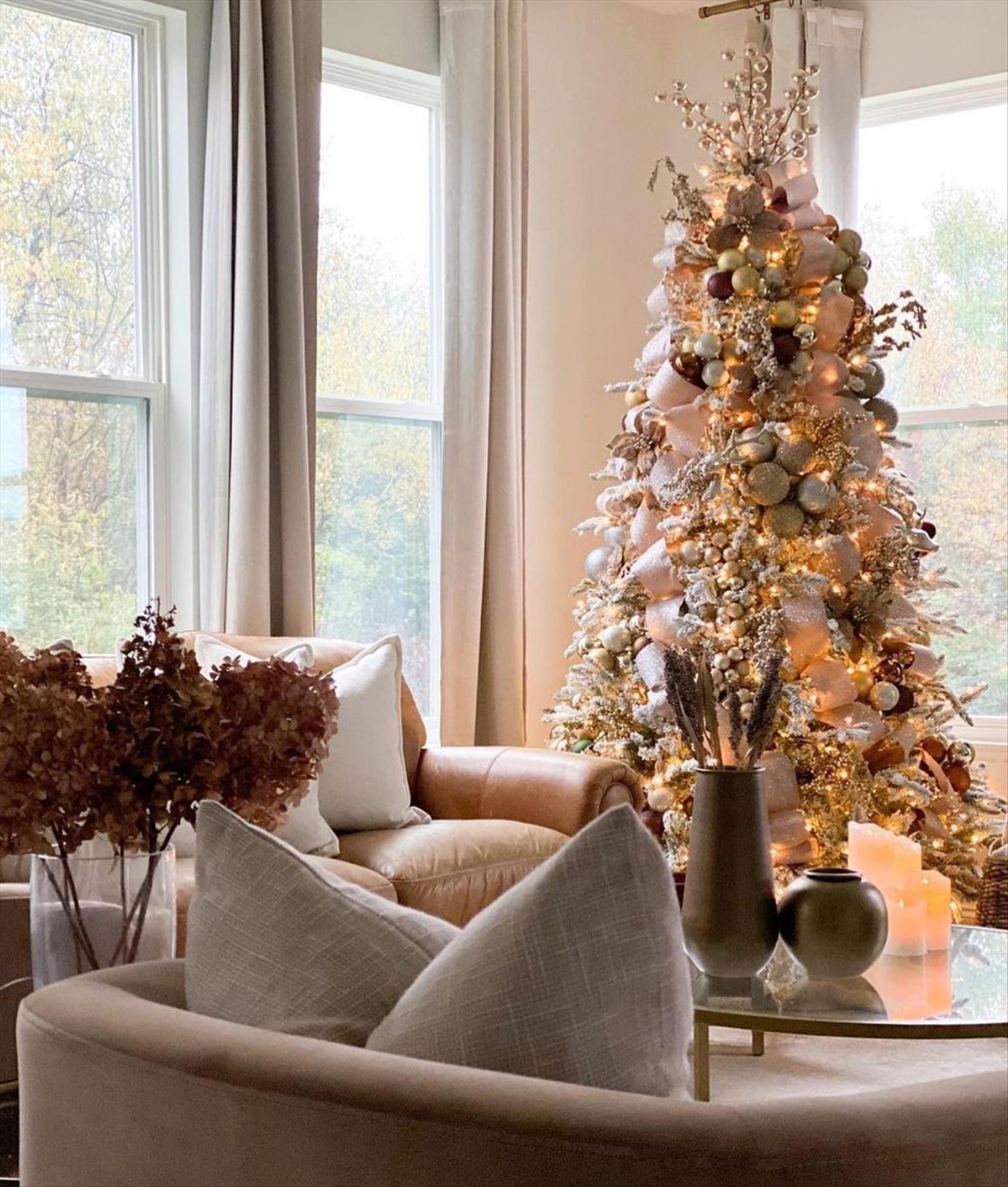 Awesome Christmas decor ideas 2021 trends for Holiday home