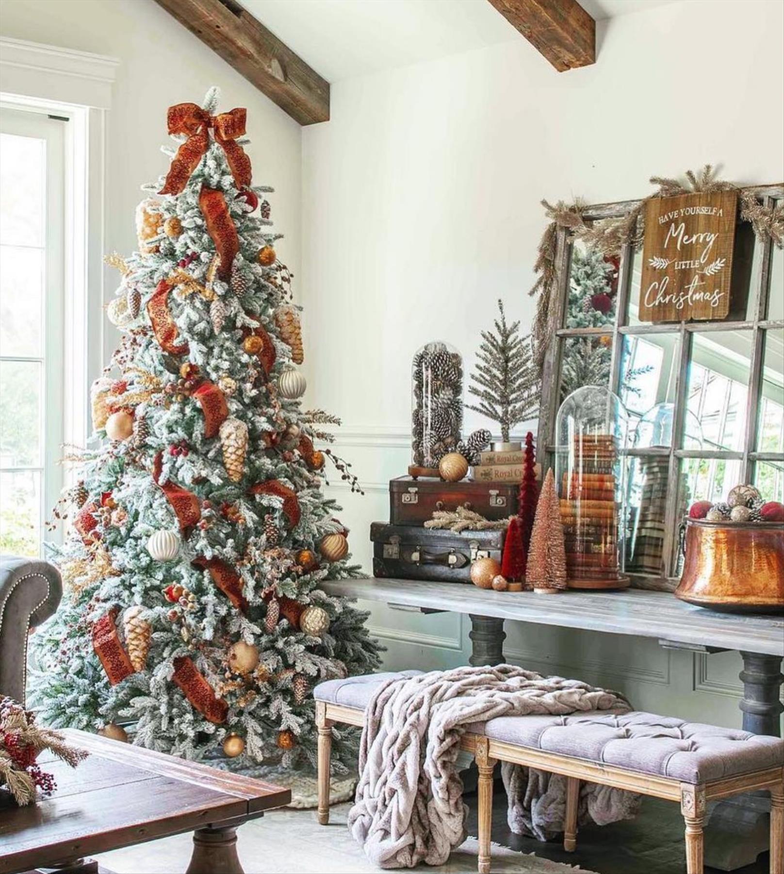 Awesome Christmas decor ideas 2021 trends for Holiday home