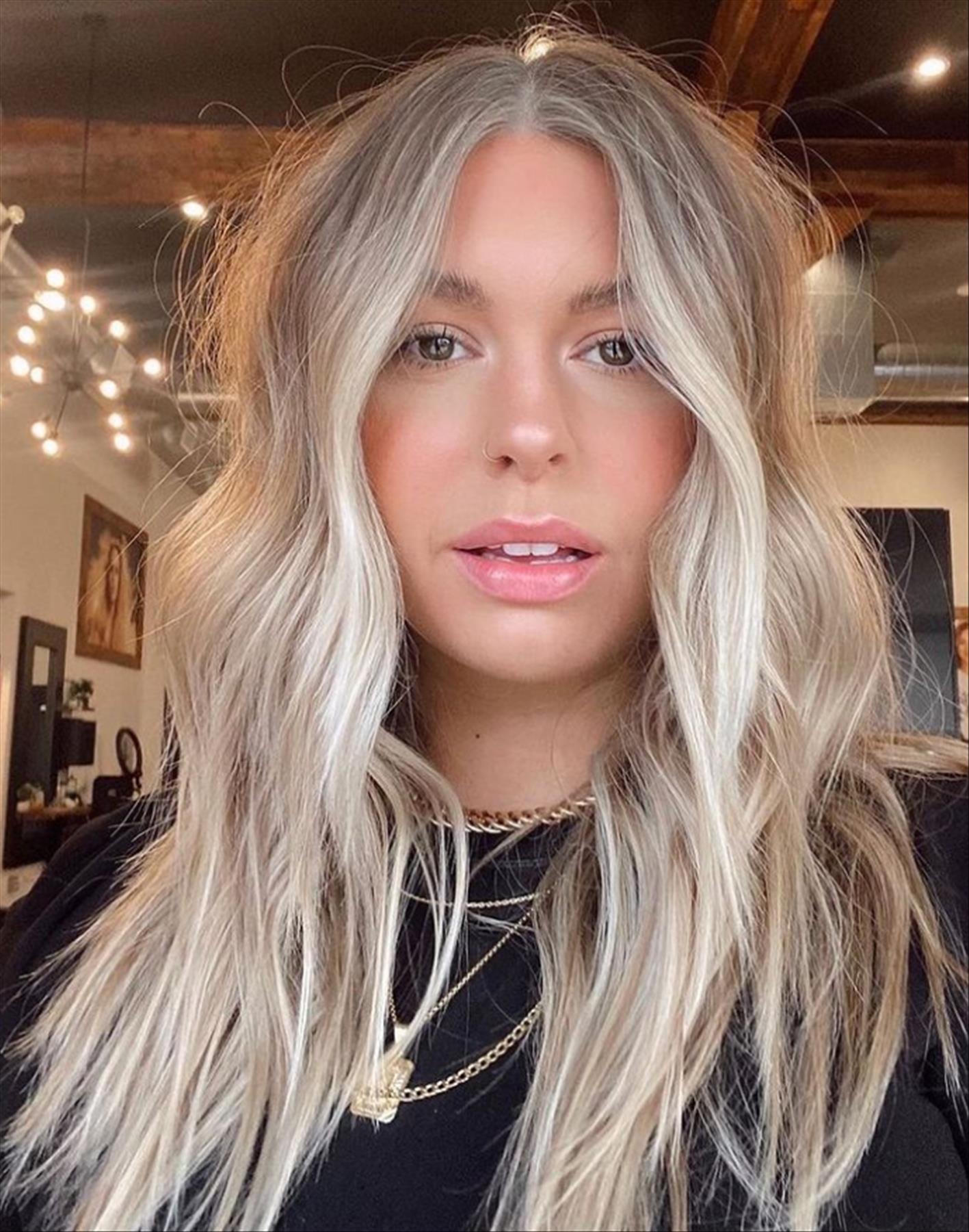 37 Chic blonde hair color ideas for Fall and Winter hair