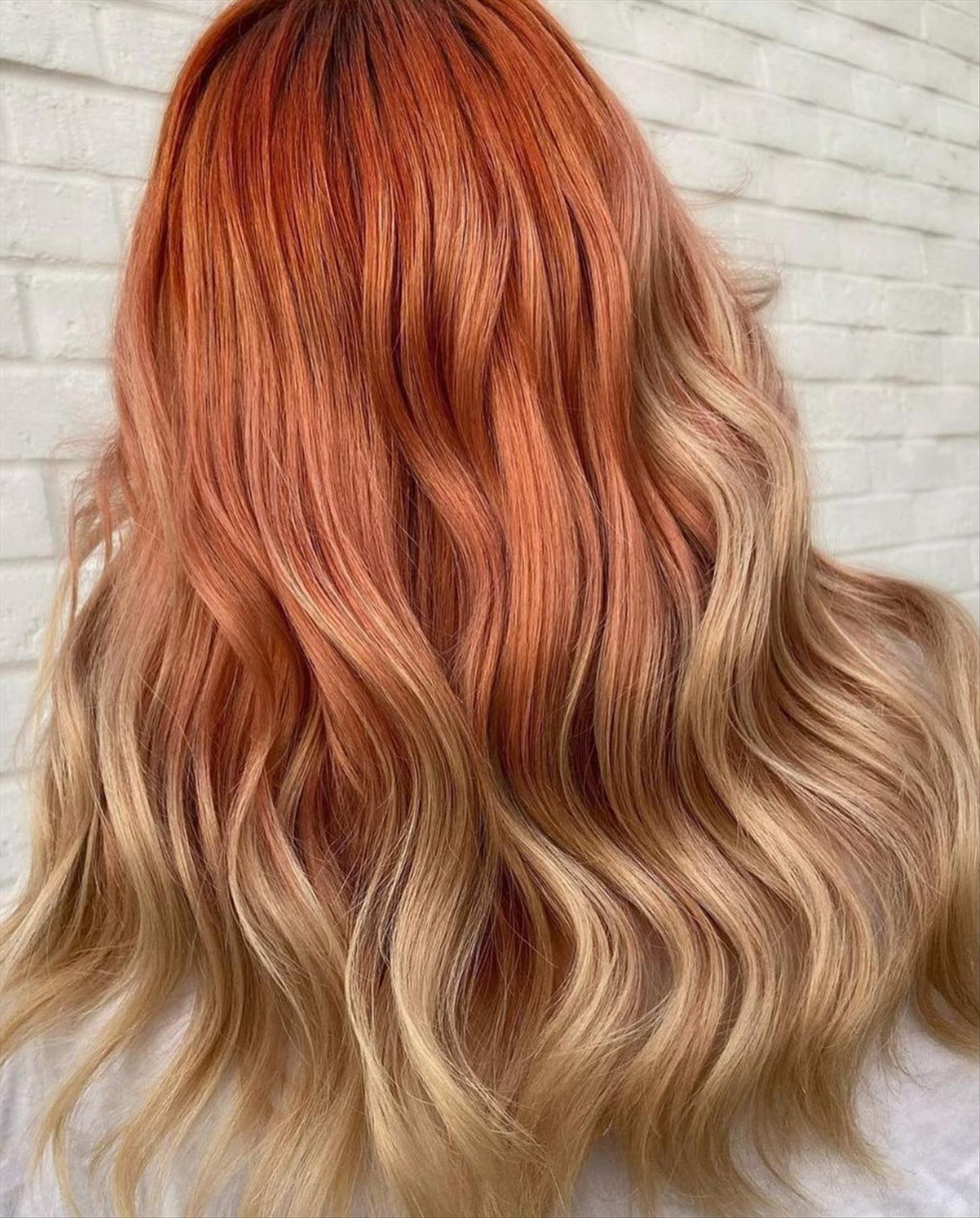 erfect two-color hair dye ideas and peekaboo highlight