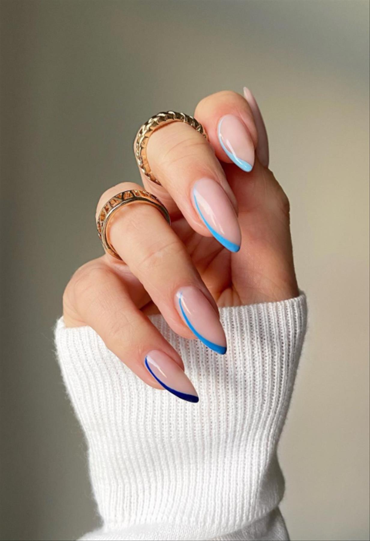  Unique pastel swirl nails for cute spring manicures 2022