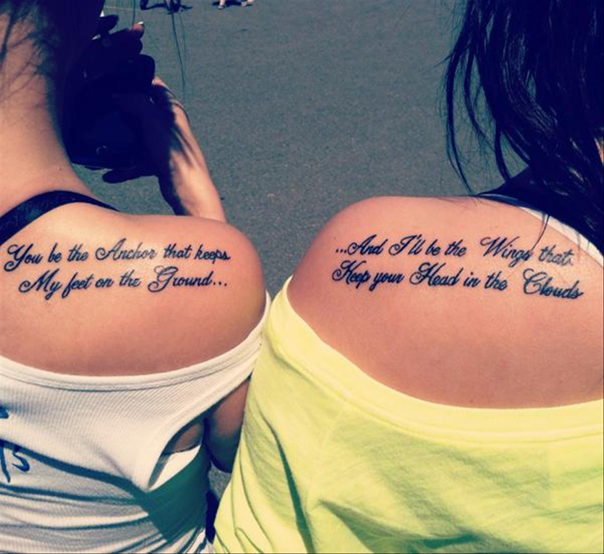 Best sister tattoo ideas with meanings