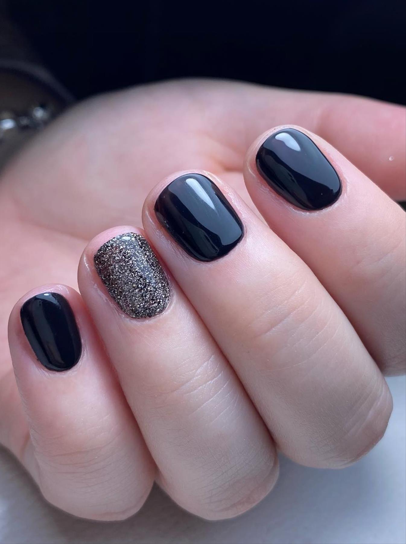 Elegant Black Nail Art Designs to Keep Your Style On Point