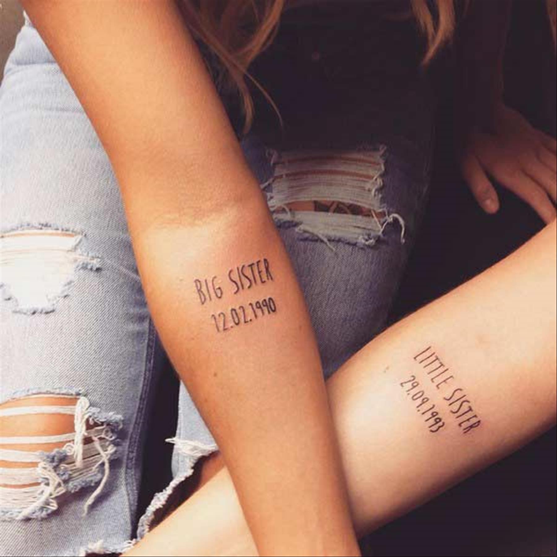 Best sister tattoo ideas with meanings