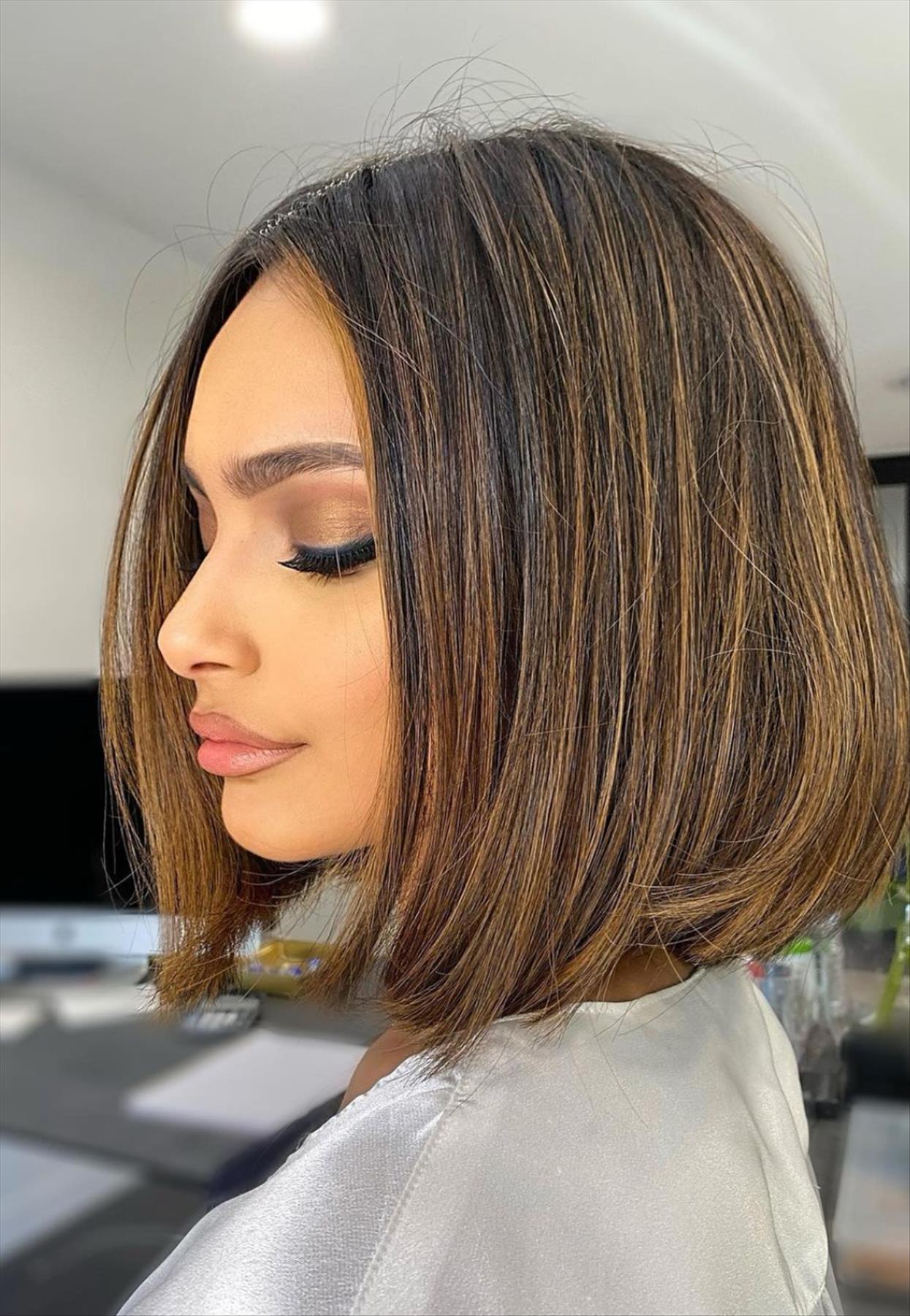 Trendy wavy bob haircuts for fine hair