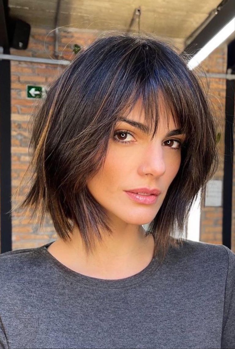 35 Best blunt bob haircuts for any face type 2022 - Fashionsum
