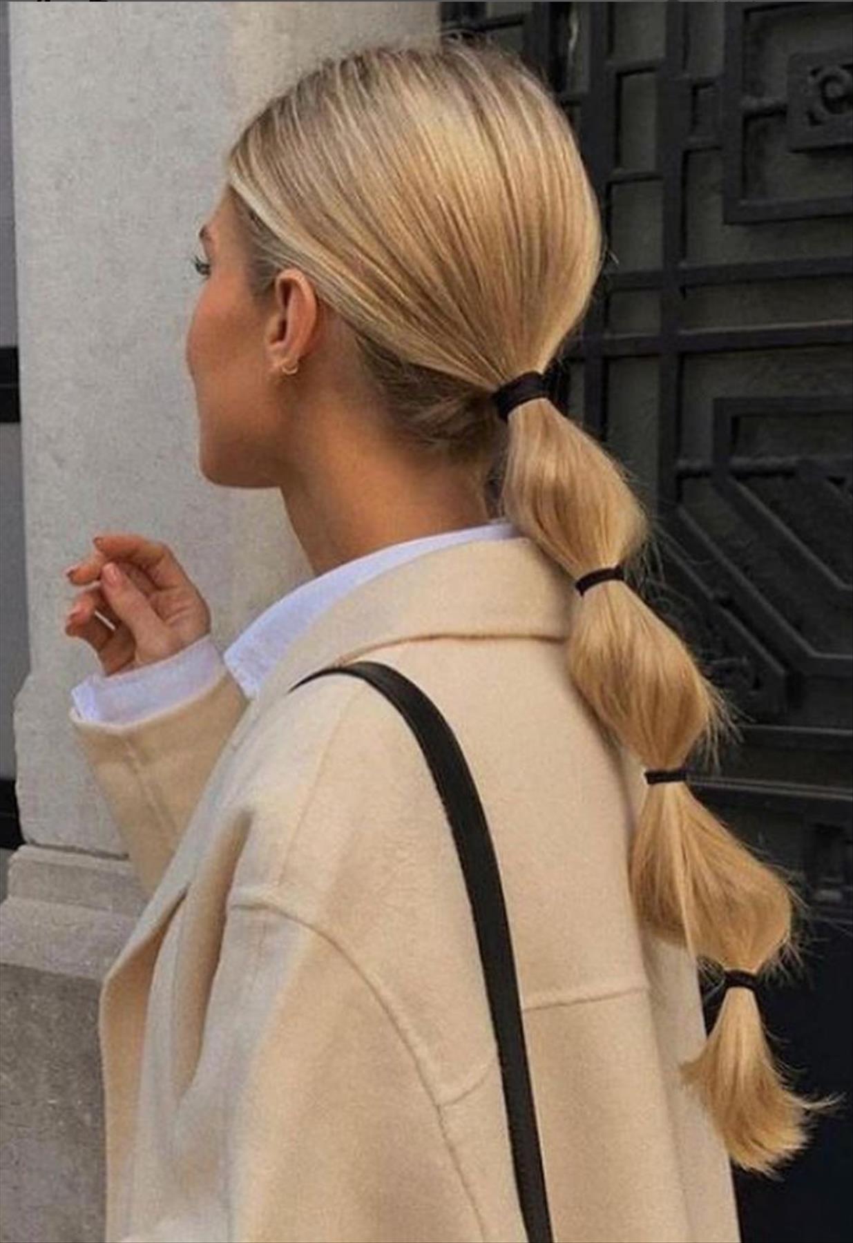 19 Best bubble hairstyle designs for Summer to copy - Fashionsum