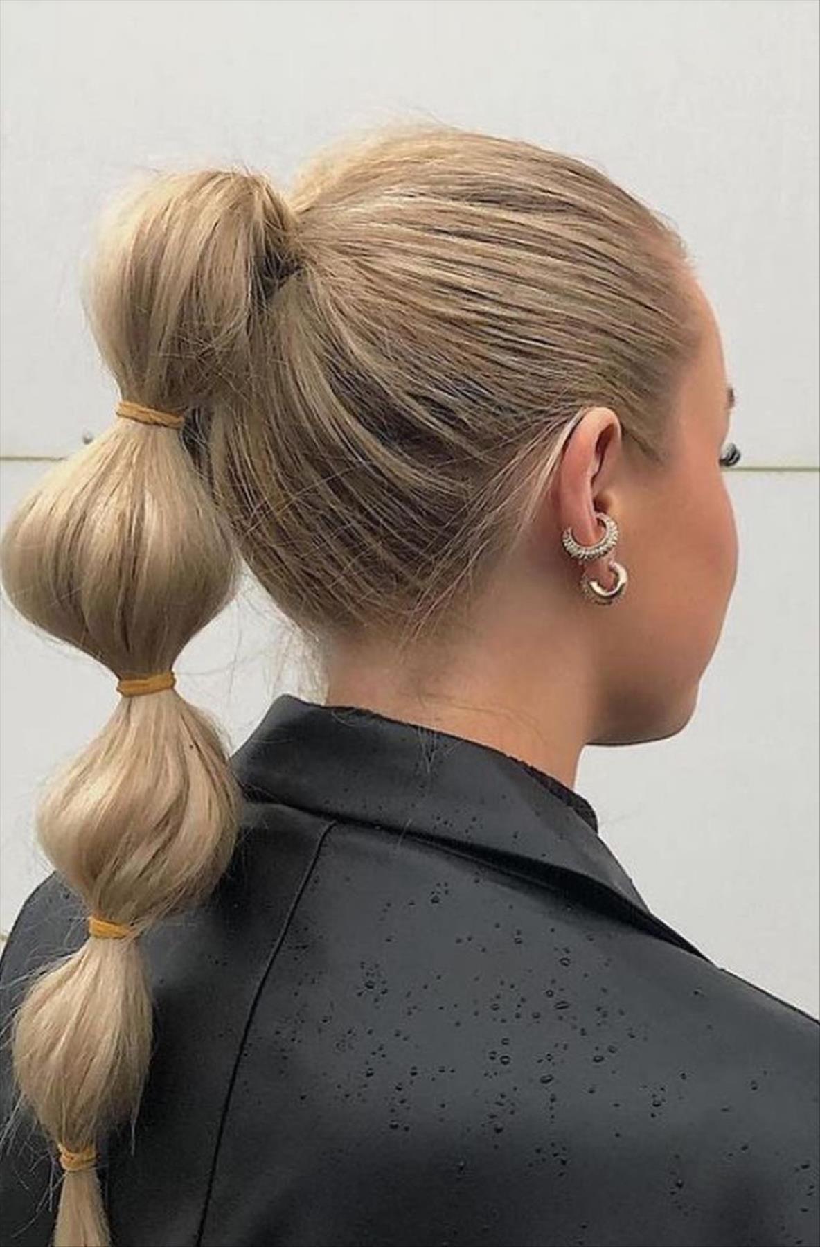 Best bubble hairstyle designs for Summer to copy