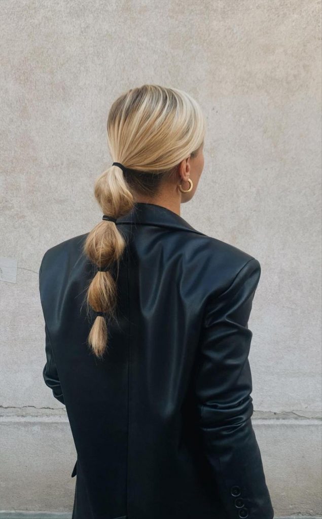 19 Best bubble hairstyle designs for Summer to copy Fashionsum