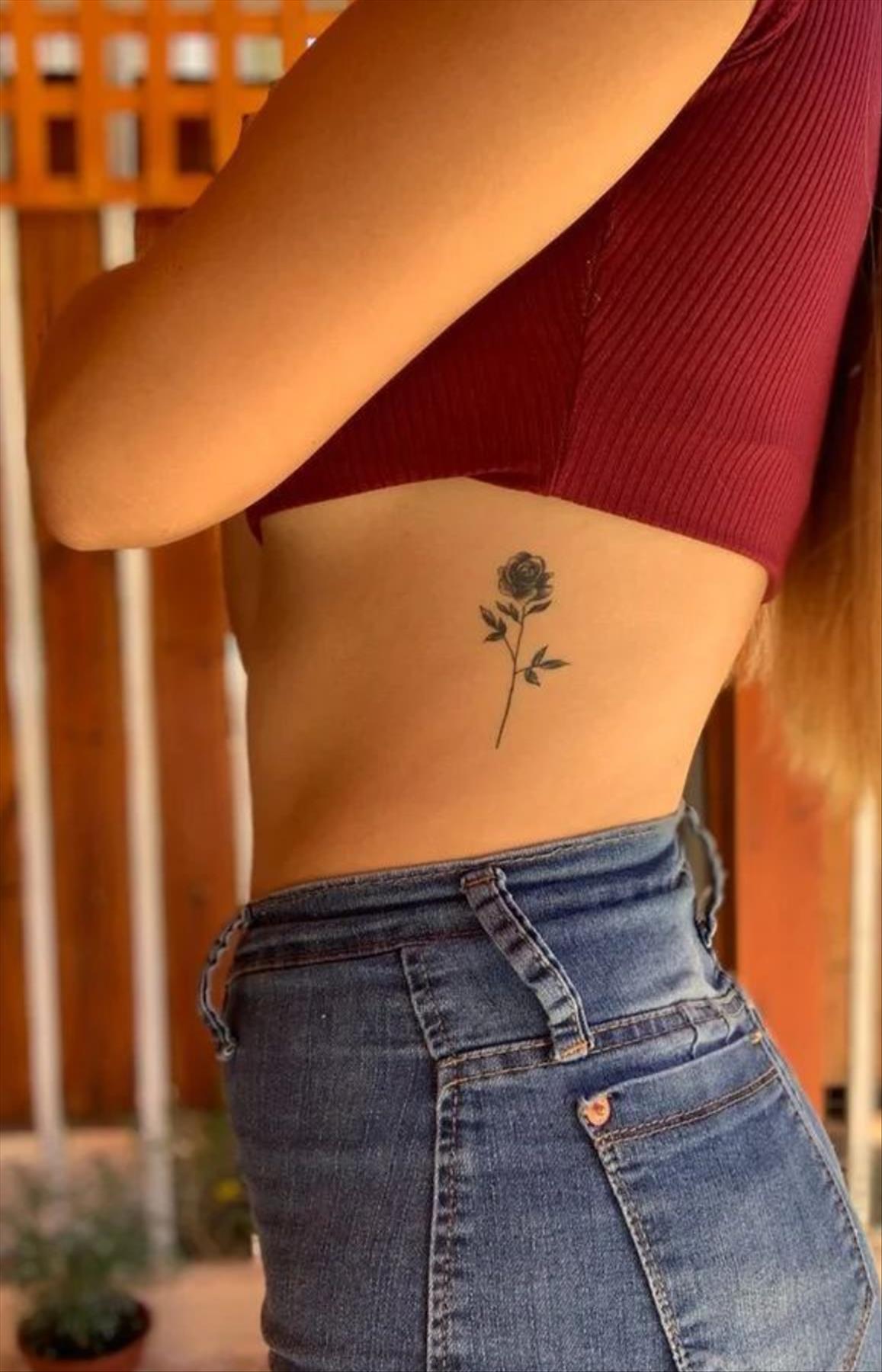 Cool tattoo design and tattoo placement for girls