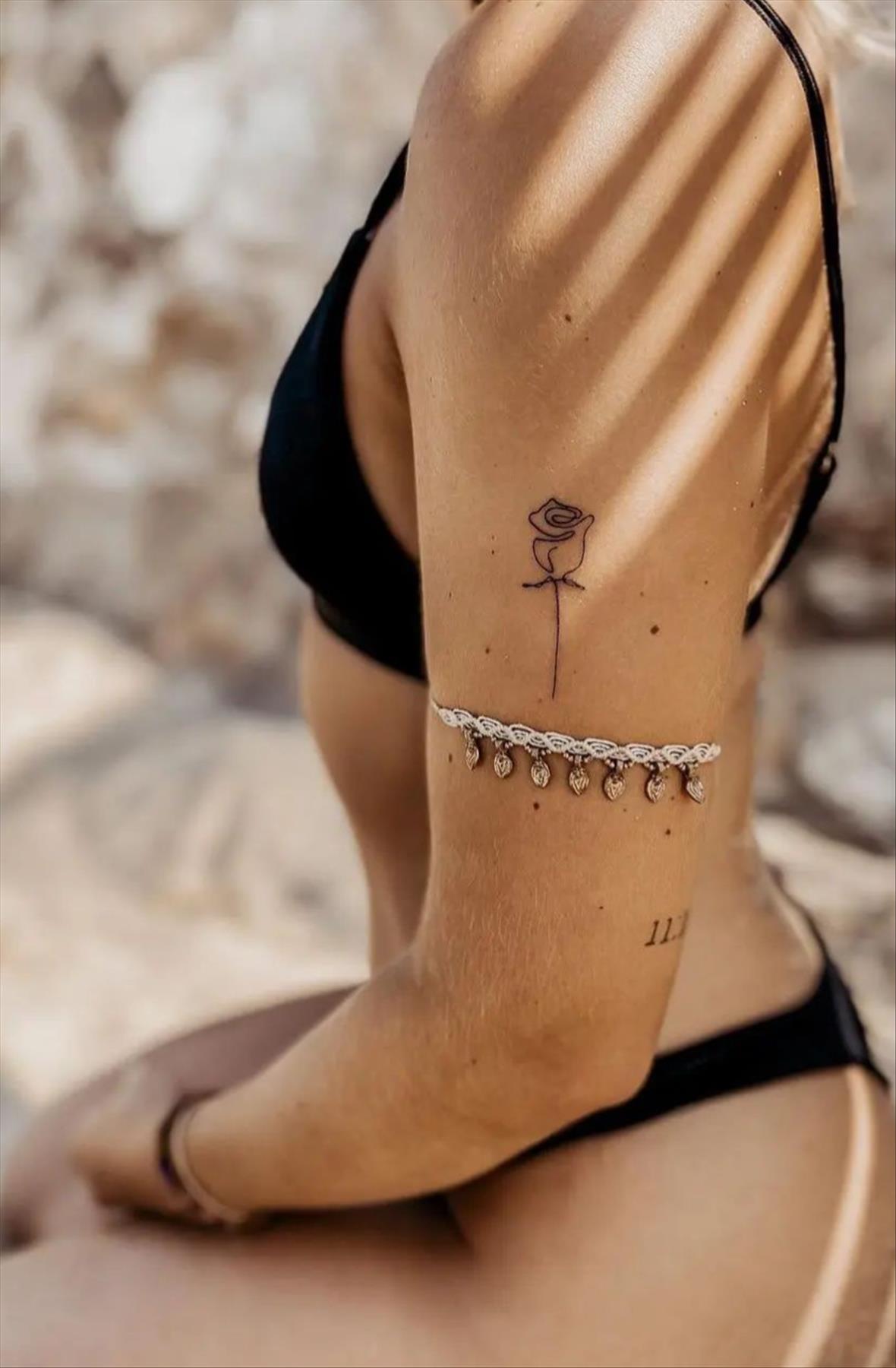 Cool tattoo design and tattoo placement for girls