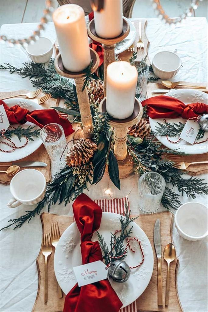 Merry Christmas Table Decoration Ideas for Holiday Cheer