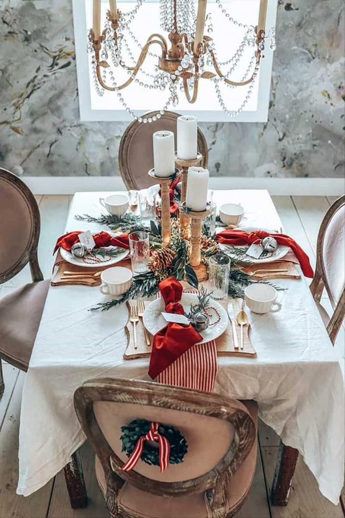 Merry Christmas Table Decoration Ideas for Holiday Cheer