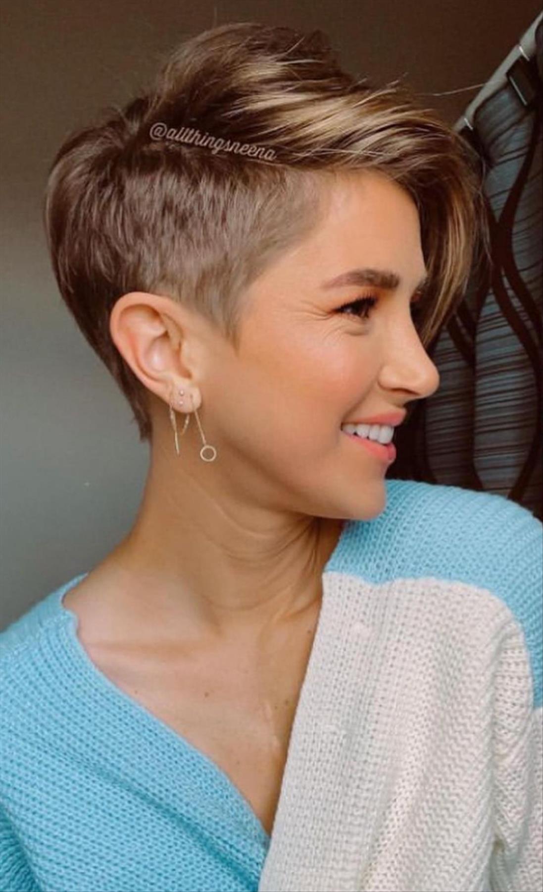 Sassy short pixie haircuts for cool girls