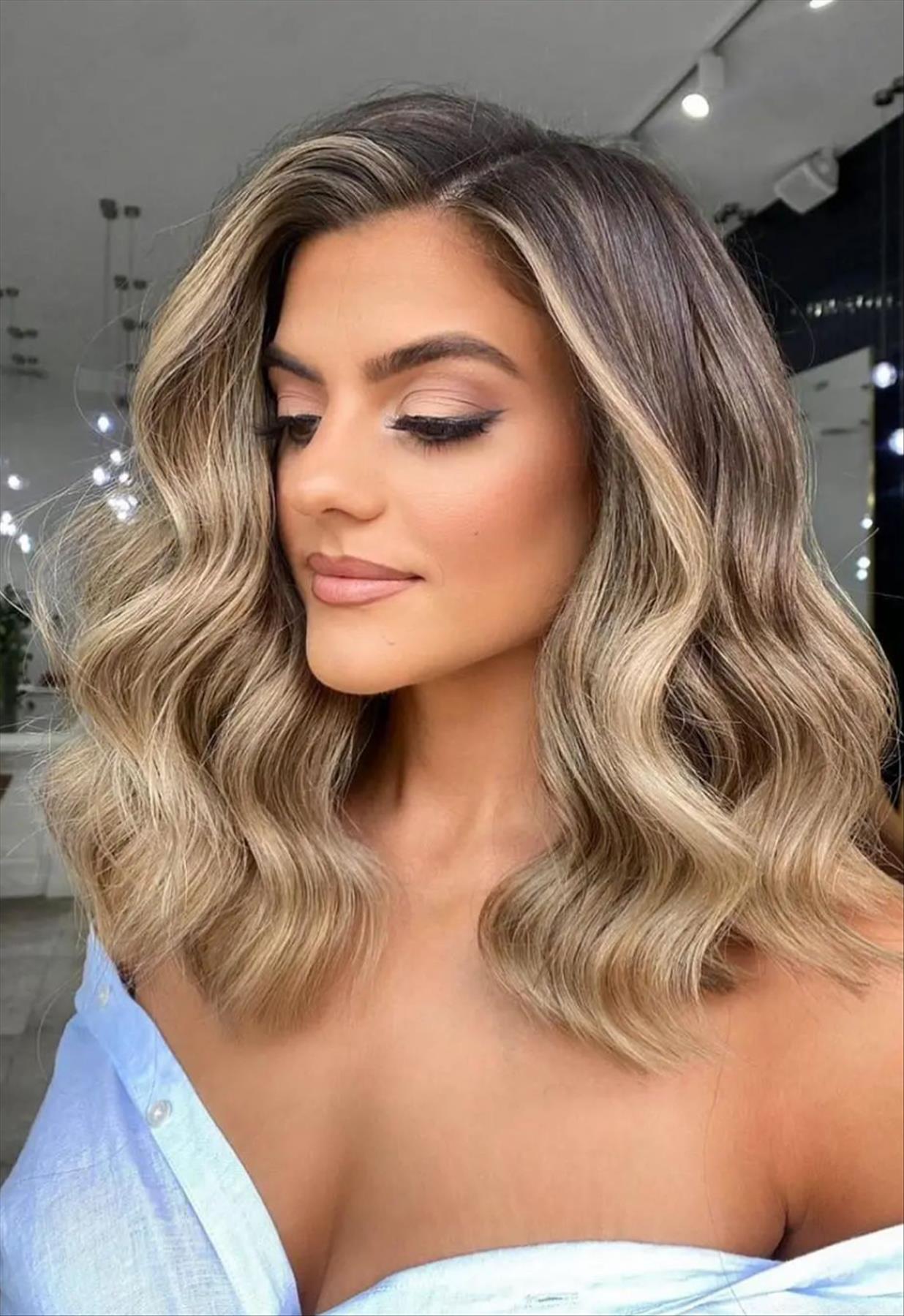 Stunning shoulder-length haircuts with layers for women in 2023