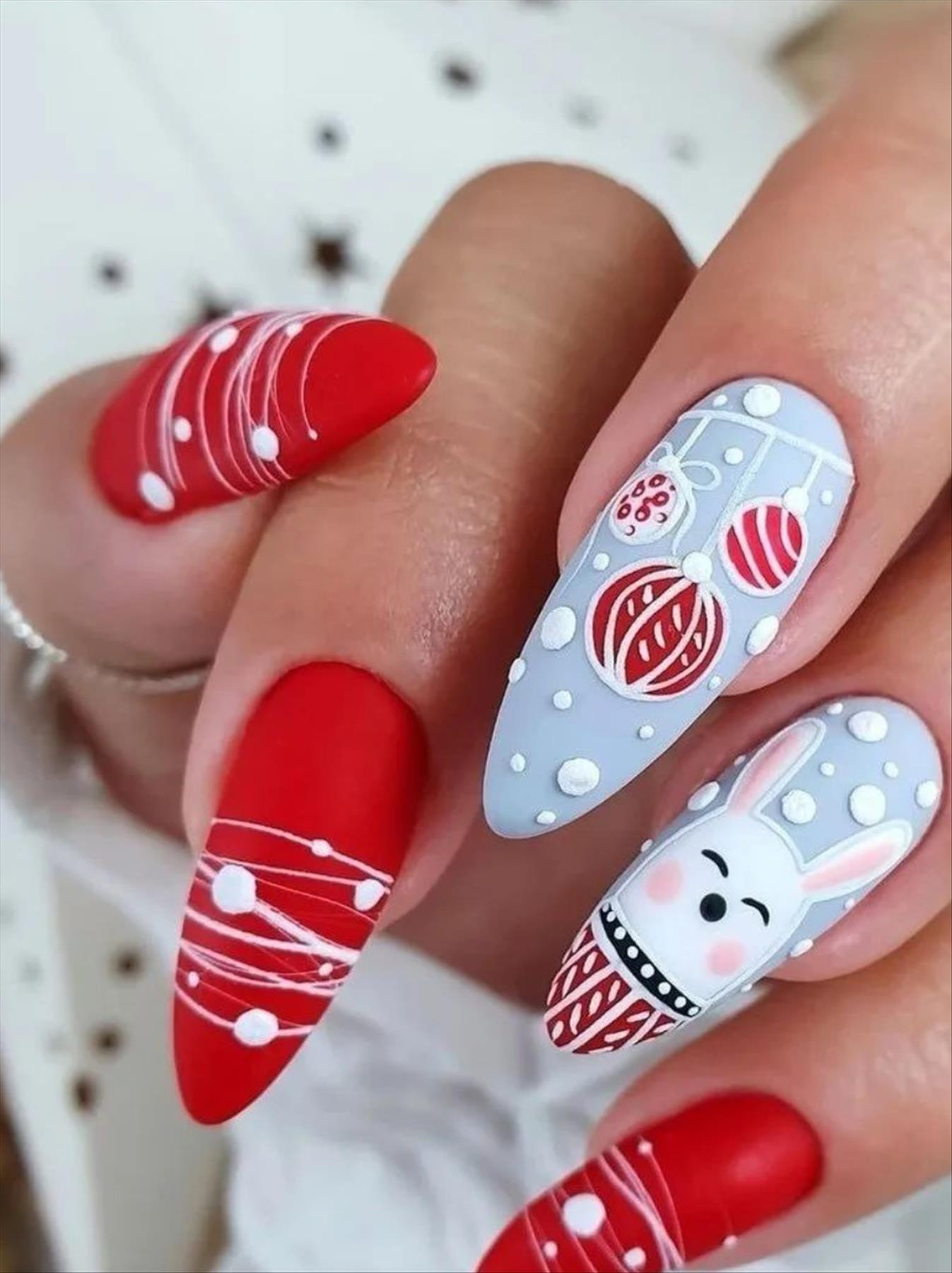 Pretty short Winter nails inspiration you'll lovePretty short Winter nails inspiration you'll love