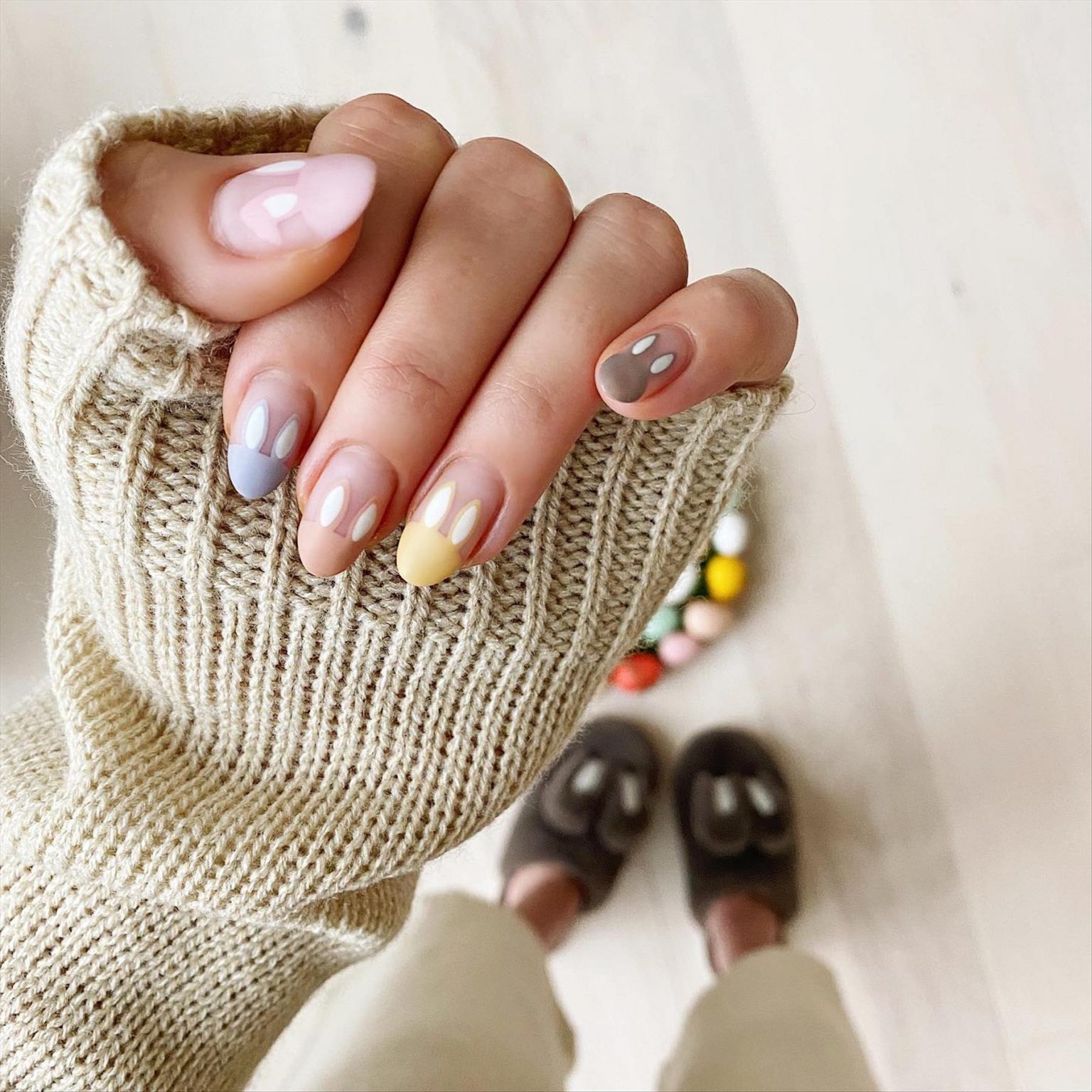 46 Cute short Easter nail designs to rock the season! - Fashionsum