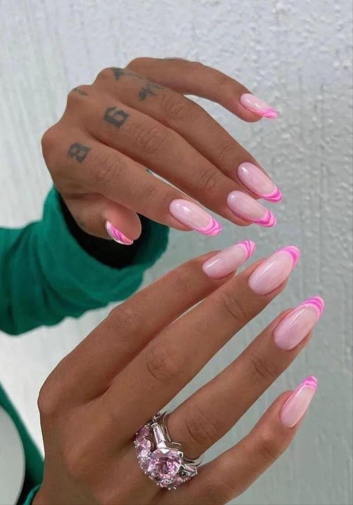 Natural short Fall nail art and nail colors for 2023