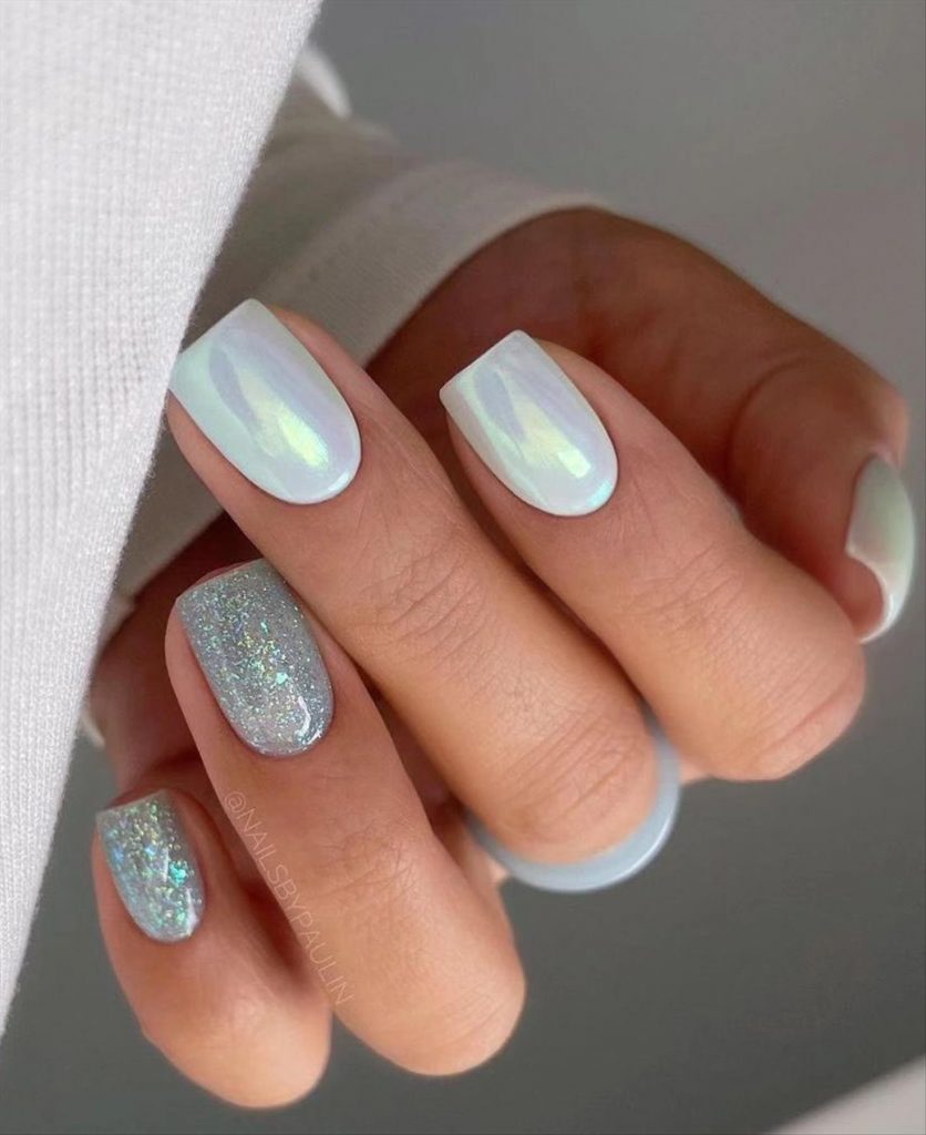 Natural short Fall nail art and nail colors for 2023