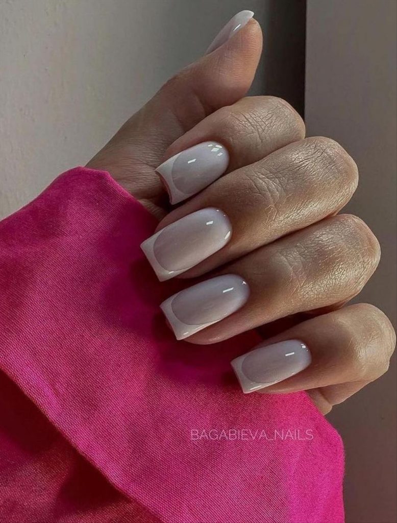 Natural short Fall nail art and nail colors for 2023