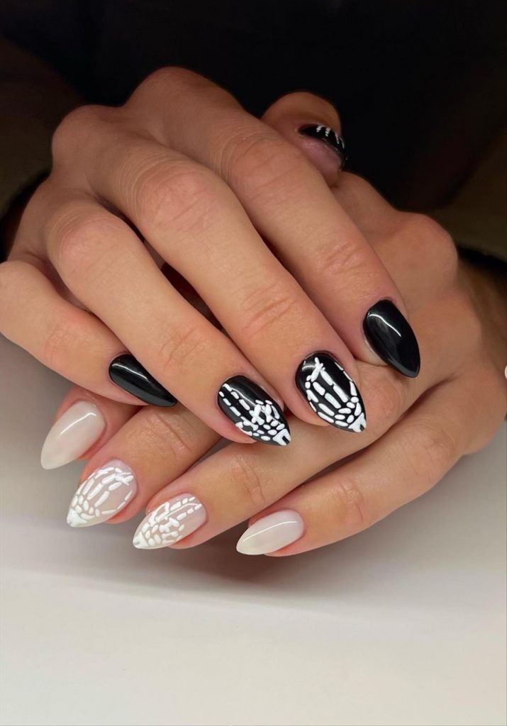 Perfect Halloween Nails acrylic design 2023 inspiration