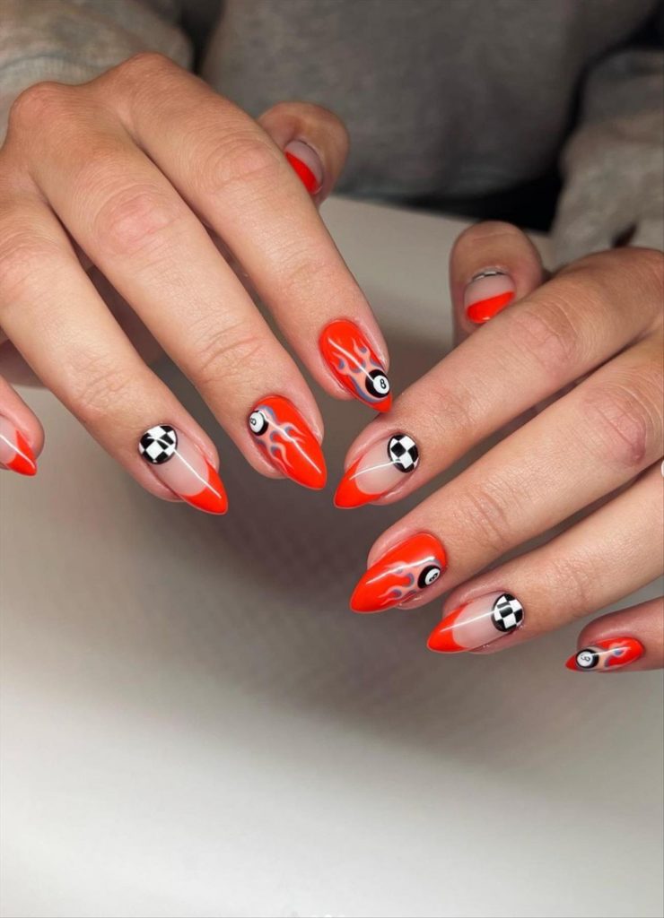 Perfect Halloween Nails acrylic design 2023 inspiration