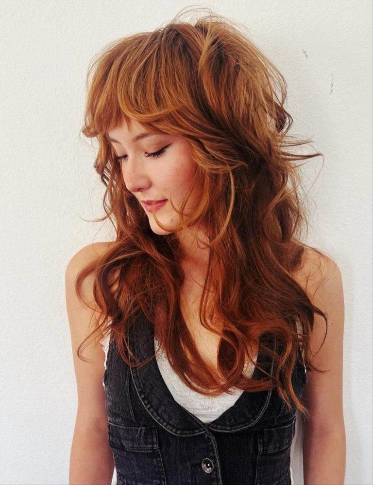 36 Trendy Medium-length haircuts with bangs and layers for thick hair