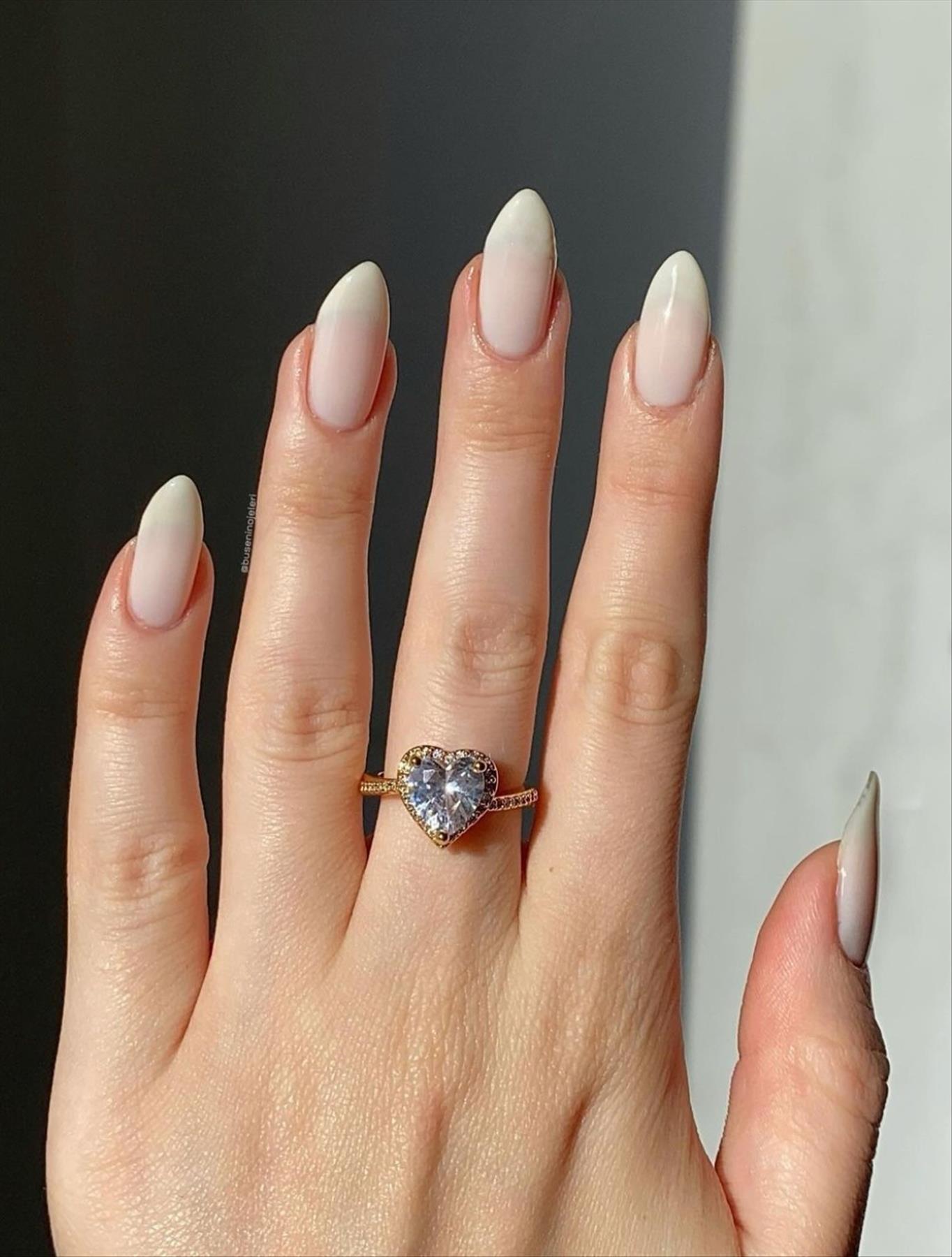 Elegant Spring nude nail colors 2024 to try now