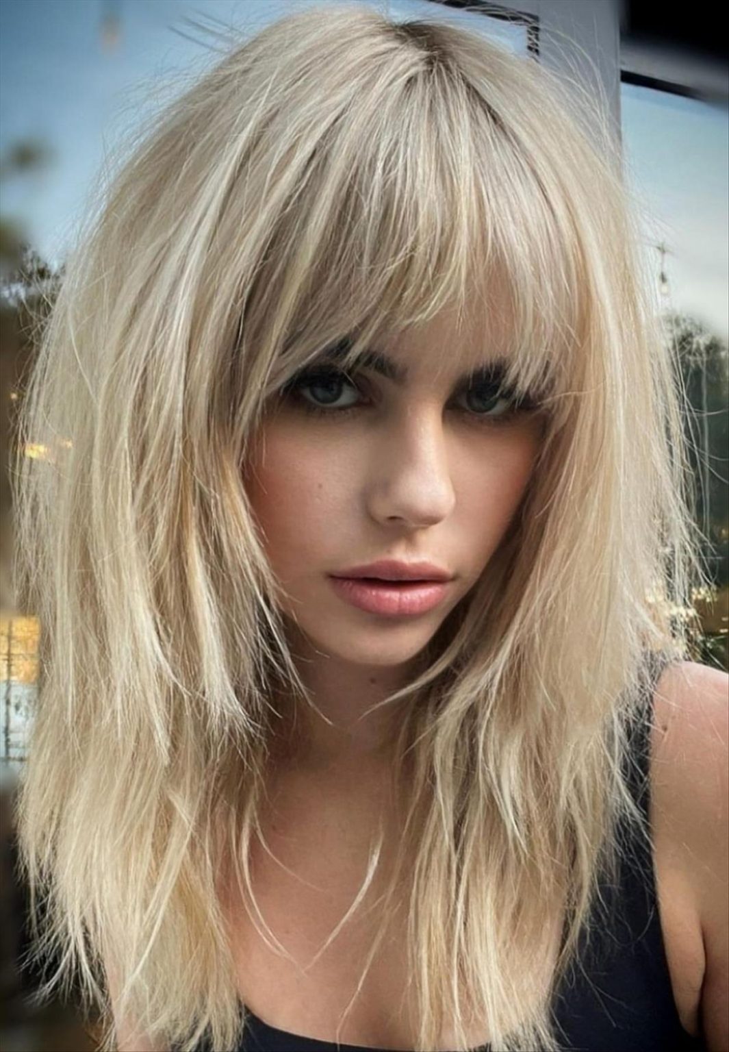 36 Trendy Medium-length haircuts with bangs and layers for thick hair