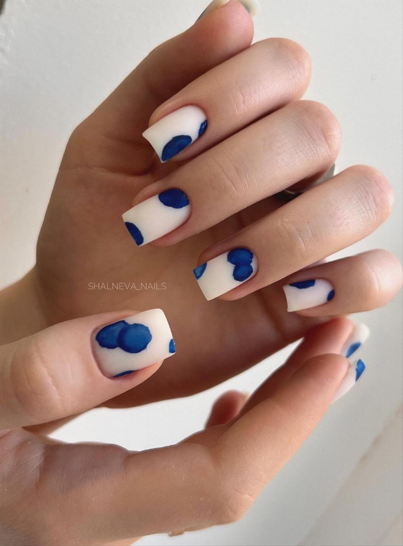 Colorful short square nail designs to add vibrance to Your Life