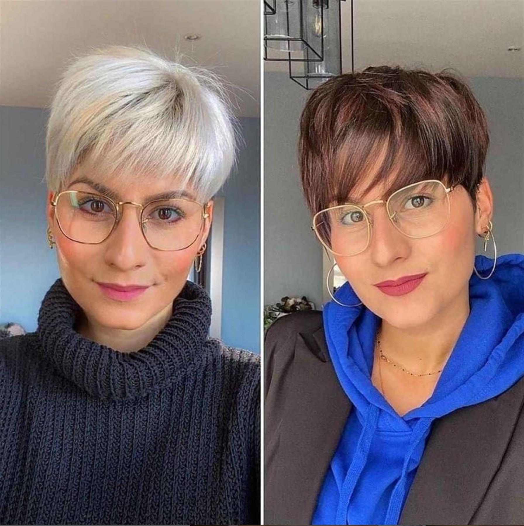 Elevate Your Style with an Ash Blonde Pixie Haircut