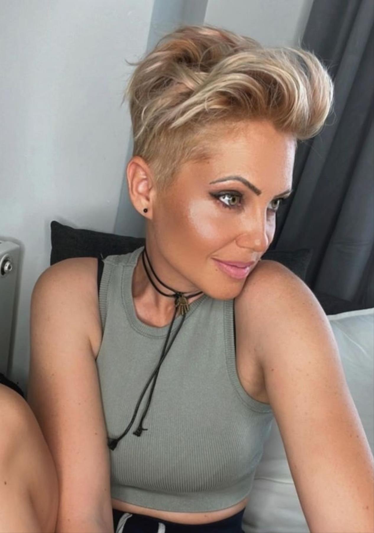 Elevate Your Style with an Ash Blonde Pixie Haircut