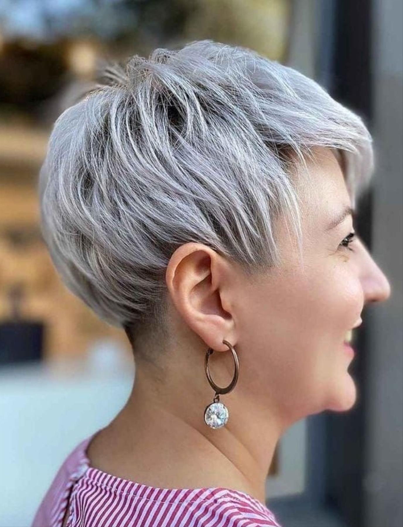 Elevate Your Style with an Ash Blonde Pixie Haircut