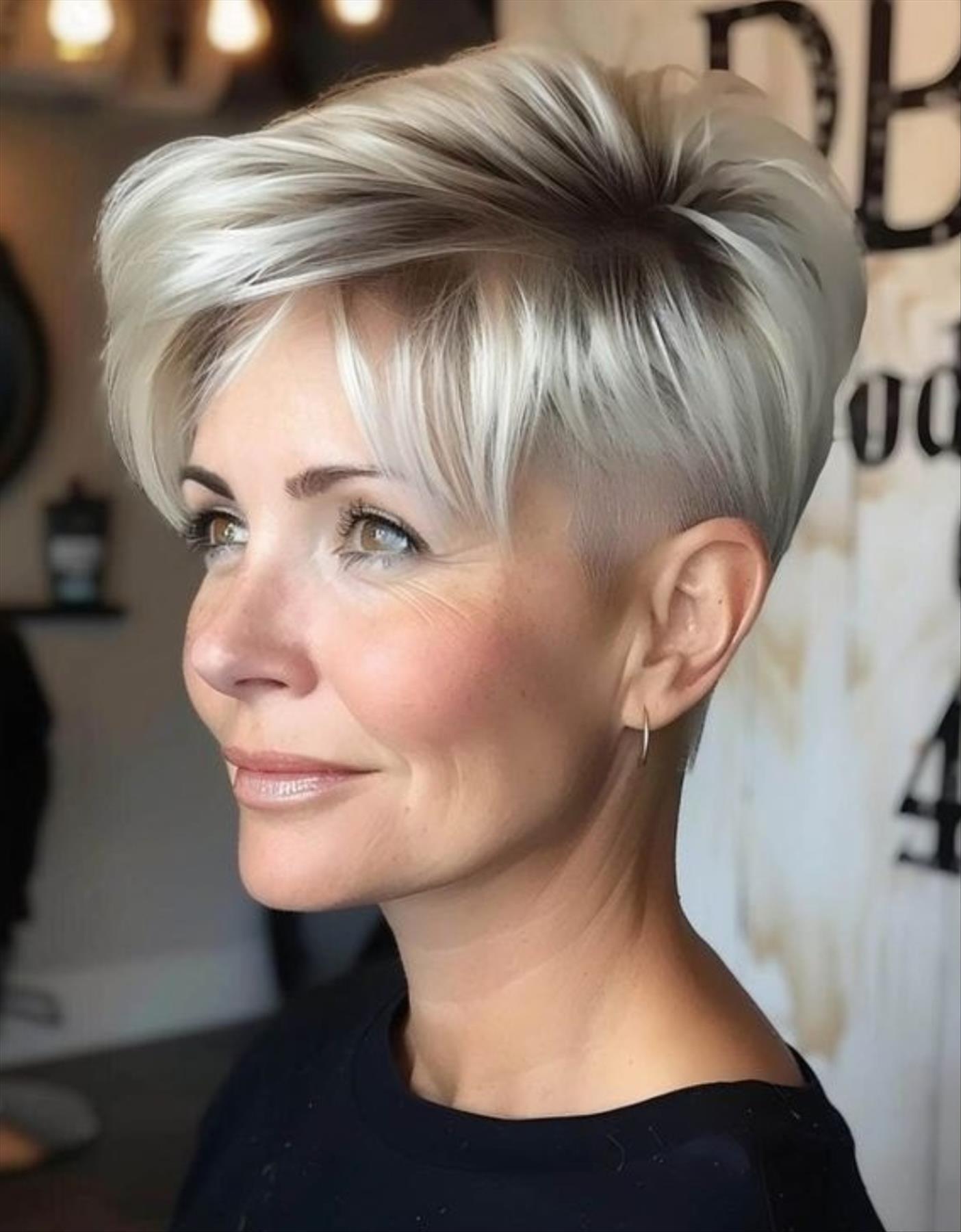 Elevate Your Style with an Ash Blonde Pixie Haircut