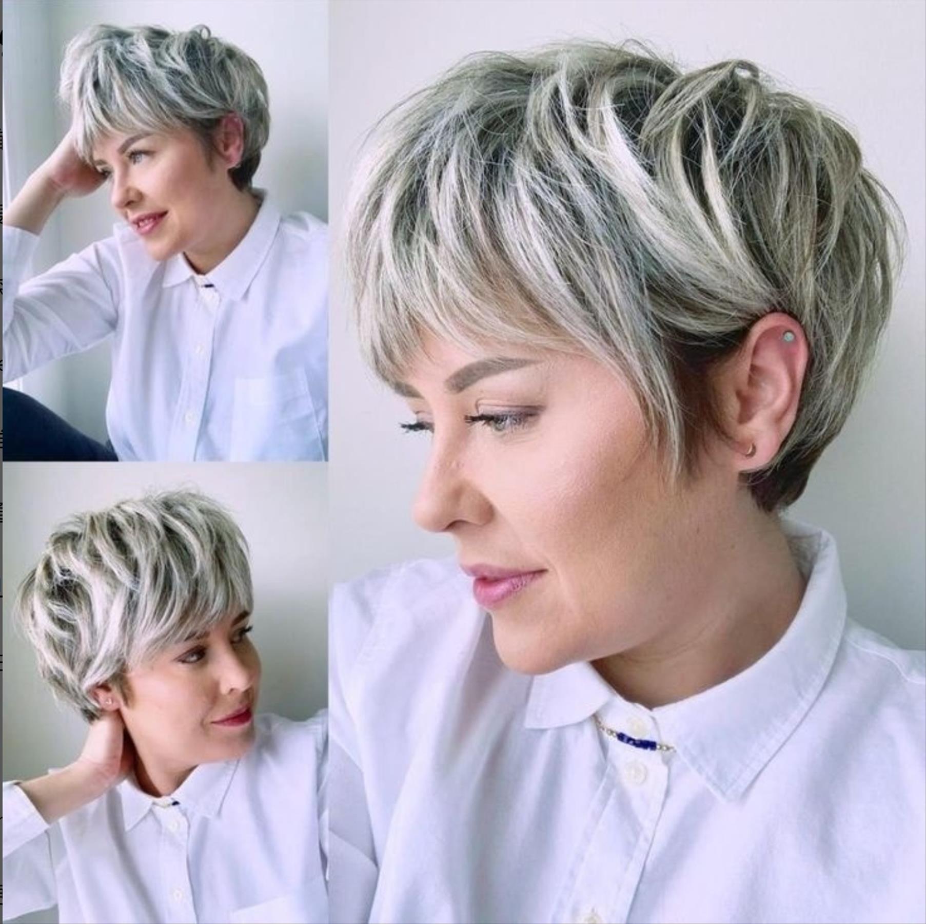 Elevate Your Style with an Ash Blonde Pixie Haircut