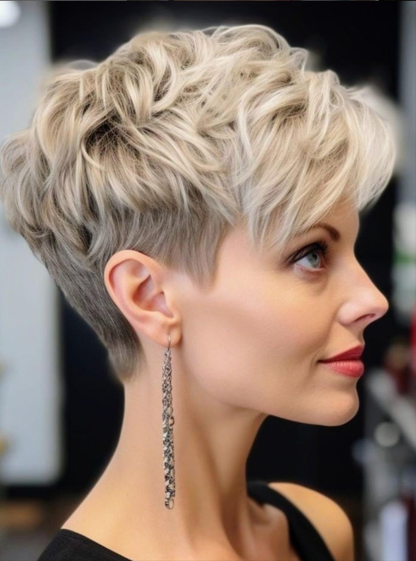 Elevate Your Style with an Ash Blonde Pixie Haircut