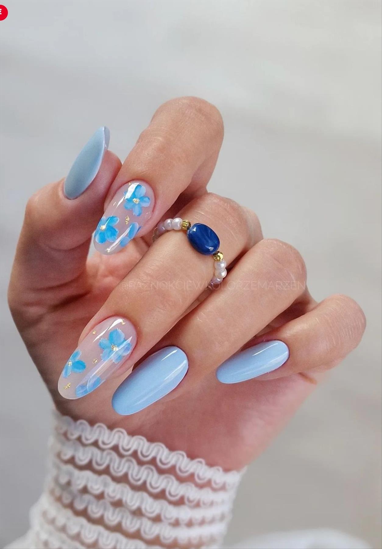 bright summer nails design and nail colors