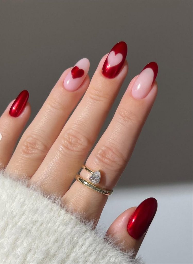 Romantic Valentine’s Day Nails Ideas for 2025