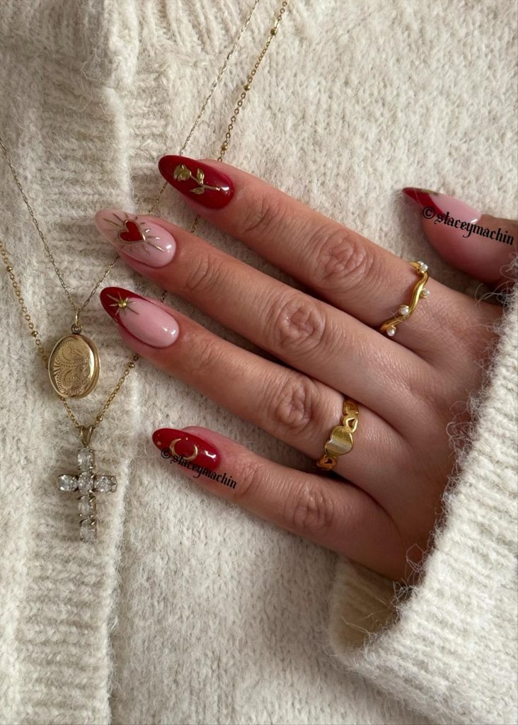 Romantic Valentine’s Day Nails Ideas for 2025