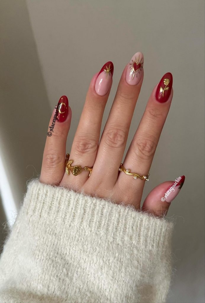 Romantic Valentine’s Day Nails Ideas for 2025